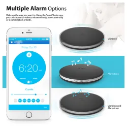 Bežični Smart budilnik iLuv Bluetooth Smart Alarm Shaker Black