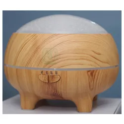 Bluetooth Ovlaživač vazduha Aroma difuzor u boji drveta sa LED osvetljenjem