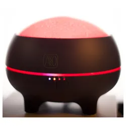 Bluetooth Ovlaživač vazduha Aroma difuzor u boji tamnog drveta sa LED osvetljenjem