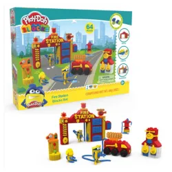 Kocke sa pastelinom vatrogasci 64 delova