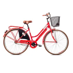 City Bike Amsterdam lady crveno 