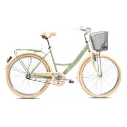 Bicikl City Bike Paris lady krem zeleno