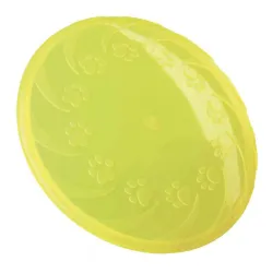 Frizbi termoplastične gume 18 cm žuta