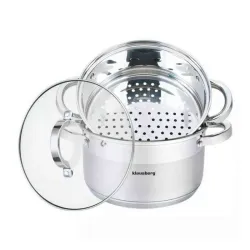 KLAUSBERG KB7138 SET ŠERPI 3/1 ZA KUVANJE NA PARI 3.1L  3 DELA 20CM