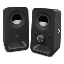 Logitech Z150 Multimedia Speakers, 2.0 System, Black