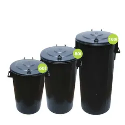 Kanta za otpatke 80 L crna
