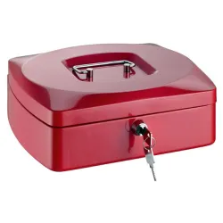 Kasa za novac Premium crvena 255 x 200 x 90 mm 