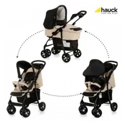 Dečija kolica Hauck trio sistem (kolica + nosiljka + autosedište)