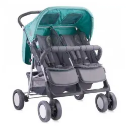 Kolica za blizance Twin Grey & Green