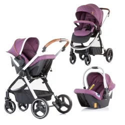 Kolica za bebe Baby stroller Prema 3 u 1 Chipolino 0+ Amethyst