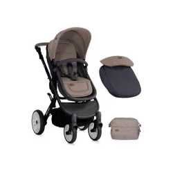 Kolica za bebe luna Beige&Black