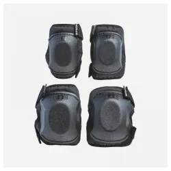 Crni komplet stitnika za laktove i kolena za voznju bicikla  3-6 god