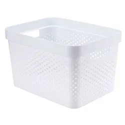 Korpa Nifty 17L plastična bela