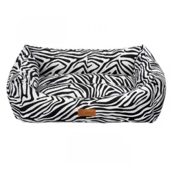 Krevet za psa Makaron zebra L