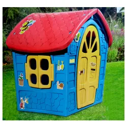 Kućica 120x113x111cm plava