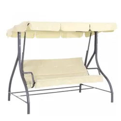 Ljuljaška za 3 osobe Hollywood Bež