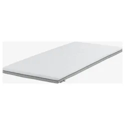 Naddušek 80x200cm siva