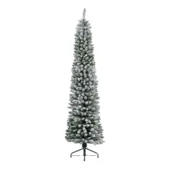 Novogodišnja jelka Pencil pine snowy 210cm x 60cm Everlands