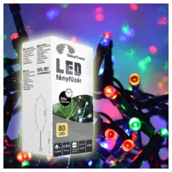 Novogodišnje multi LED lampice 80 sijalica