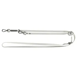 Povodac city style PVC S M 2 0m/13mm svetlo sivi