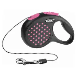 Povodac za pse Flexi XS 3m roza