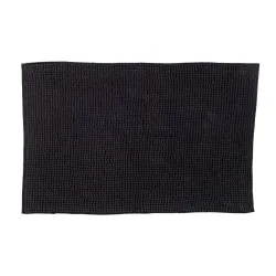 Prostirka za kupatilo 50 x 80 cm Melna