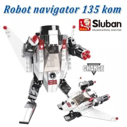 Sluban kocke Robot navigator 135 kom