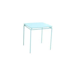 Čelični sto plavi