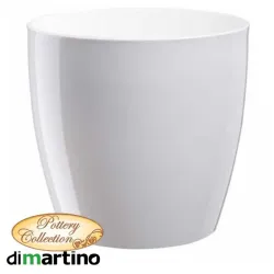 Saksija bez podmetača Rio 20 belo