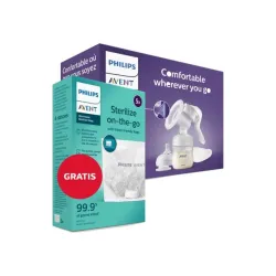 Avent Ručna Pumpica za Izmazanje + Gratis kesice za sterilizaciju u mikrotalasnoj