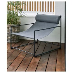 Lounge stolica Opsal  siva