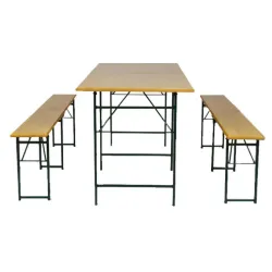 Sto i 2 klupe set sklopivi 160x69/22cm