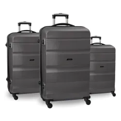 Set ABS kofera 3/1 Porto u sivoj boji
