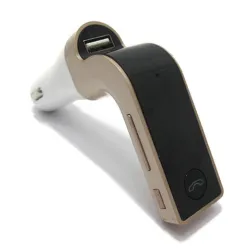 Auto punjač+ FM Bluetooth modulator zlatni