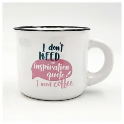 Šolja mini mug inspiration bela 