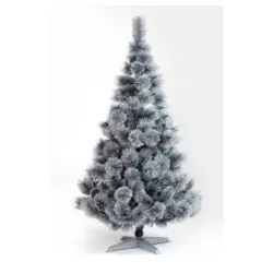 Srebrna Novogodišnja jelka 220 cm