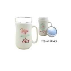 Termos šolja flamingo