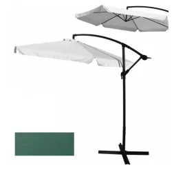 Suncobran sa bazom 300 cm zeleni