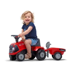 Traktor guralica sa prikolicom Case Falk 238c