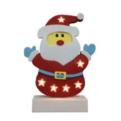 Ukrasna svetiljka deda mraz sa toplo belim LED diodama CDM63