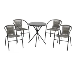 Baštenska garnitura Praktik 4 stolice