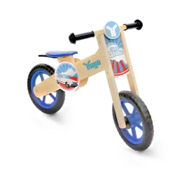 Balans Bicikl Bike Wooden Yugo Blue