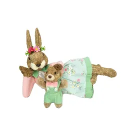 Uskršnja dekoracija zeka koji leži 38x16cm