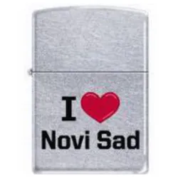 Zippo upaljač regular I Love Novi Sad 207-006448