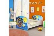 Dečiji Krevet Drveni 140x70 cm Dezen 21