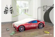 Dečiji Krevet Auto 160x80 cm Dezen Racer 600